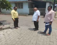 सोनारी में विकास कार्यों का निरीक्षण करने पहुंचे सरयू राय, अधिकारियों को दिए सुधार के निर्देश