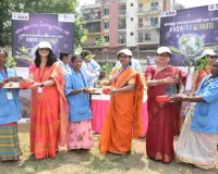 विश्व पर्यावरण दिवस के उपलक्ष्य में अर्पिता महिला मंडल द्वारा 