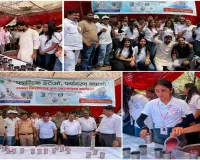 ‘प्लास्टिक हटाओ, पर्यावरण बचाओ’ अभियान के तहत नोएडा में शरबत वितरण एवं जन-जागरूकता कार्यक्रम आयोजित
