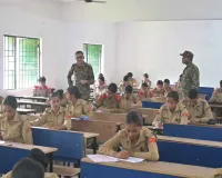 Koderma News: सीएच प्लस टू हाई स्कूल में दो दिवसीय एनसीसी बी सर्टिफिकेट परीक्षा संपन्न