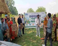 एनटीपीसी नॉर्थ करणपुरा ने परियोजना प्रभावित गांवों में बांटे 900 जूट बैग और 400 फलदार पौधे