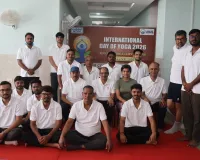 एनएमएल बादम कोयला खनन परियोजना में अंतरराष्ट्रीय योग दिवस 2026 उत्साहपूर्वक मनाया गया