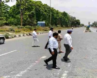 Hazaribagh News: उपायुक्त के निर्देश पर ब्लैक स्पॉट एवं दुर्घटना संभावित स्थलों का निरीक्षण