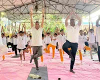 झारखंड में योग दिवस की धूम: भाजपा ने सभी 595 मंडलों में किया भव्य आयोजन, दिग्गजों ने किया योगाभ्यास