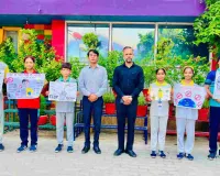 Koderma News: मॉडर्न पब्लिक स्कूल में 'RESIST' अभियान के तहत नशे के खिलाफ जागरूकता कार्यक्रम 