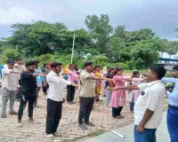Sahebganj News: राजमहल मॉडल कॉलेज में नशा मुक्त भारत अभियान के तहत लिया गया संकल्प