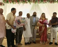 Sahebganj News: विजय हांसदा और सुप्रिया मुर्मू के रिसेप्शन में शामिल हुए पंकज मिश्रा, नवदंपत्ति को दी शुभकामनाएं