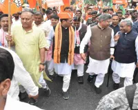 भाजपा ने झारखंड प्रदेश कांग्रेस कार्यालय का किया घेराव, JPSC और भर्ती परीक्षाओं पर मांगा जवाब