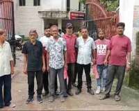 कदमा के विजया हेरिटेज में सुरक्षा गार्डों पर हमला, पुलिस जांच शुरू