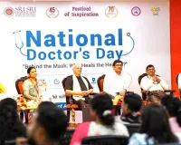 NABH मान्यता के बाद नई ऊंचाइयों की ओर श्री श्री आयुर्वेद अस्पताल, डॉक्टर्स डे पर चिकित्सकों का सम्मान