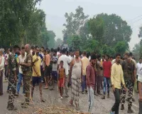 युवक का शव बरामद, हत्या की आशंका को लेकर सड़क जाम