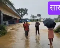 सारठ में मूसलाधार बारिश का कहर, सारठ–देवघर मुख्य सड़क जलमग्न, आवागमन ठप