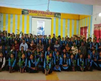 सीएम एक्सीलेंस गर्ल्स स्कूल में 100 फलदार पौधों का वितरण, हरित रांची का लिया संकल्प
