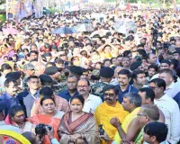 रांची के जगन्नाथपुर मंदिर से निकली भव्य रथ यात्रा, हजारों श्रद्धालुओं ने खींचा महाप्रभु का रथ