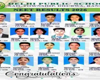 DPS रांची के 50 से अधिक विद्यार्थियों ने NEET 2026 में लहराया परचम, अक्षत प्रेम बने स्कूल टॉपर