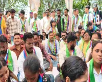 जेपीएससी अभ्यर्थियों पर बल प्रयोग के खिलाफ आजसू पार्टी ने किया शांतिपूर्ण एवं लोकतांत्रिक विरोध