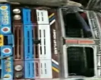 Sahibganj News: तीनपहाड़ का बेहरा मोड़ बना मौत का फंदा, अलकतरा लदा टैंकर पलटा; चालक गंभीर घायल