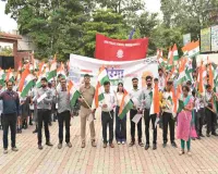 Ranchi News: सीसीएल और डीएवी गांधीनगर ने संयुक्त रूप से निकाली भव्य ‘तिरंगा यात्रा सह प्रभात फेरी'