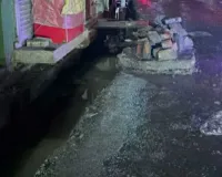  Sahibganj News: बरहरवा में नाली निर्माण बना हादसे का कारण बिना बैरिकेडिंग के खुला गड्ढा बना खतरा