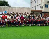Ranchi News: ओथ फाउंडेशन एवं एम डॉक ने हिल टॉप स्कूल में लगाया निशुल्क शिविर, 200 बच्चों की दंत जांच