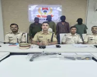 Palamu News: 'ऑपरेशन सफाया' के तहत पुलिस की बड़ी सफलता, देसी कार्बाइन संग तीन गिरफ्तार
