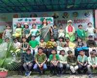 Giridih News: डीएवी सिरसिया के नन्हे विद्यार्थियों ने ग्रीन डे पर दिया पर्यावरण संरक्षण का संदेश
