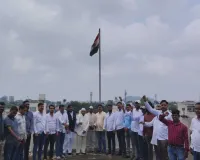 आजसू पार्टी के केंद्रीय कार्यालय हरमू में धूमधाम और राष्ट्रभक्ति के साथ मनाया गया स्वतंत्रता दिवस