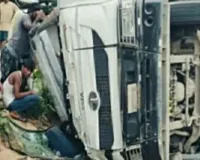 Sahibganj News: तीनपहाड़-बोरियो मुख्य मार्ग पर फिर बड़ा हादसा, सड़क की बनावट पर उठे सवाल