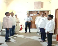 देवघर के कल्याणपुर निर्वाचन वेयर हाउस का उपायुक्त ने किया निरीक्षण, सुरक्षा व्यवस्था की जांच