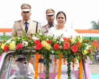 सिदो-कान्हू स्टेडियम में धूमधाम से मनाया गया 80वां स्वतंत्रता दिवस समारोह