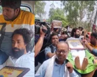 JPSC-JSSC छात्र आंदोलन: एंबुलेंस से विधानसभा घेराव में पहुंचे देवेंद्रनाथ महतो, मांगें पूरी होने तक आंदोलन जारी