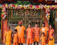 Chatra News: भद्रकाली मंदिर में दर्शन-पूजन के बाद देवघर के लिए रवाना हुआ कांवरिया दल