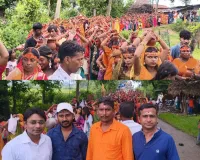 Hazaribagh News:  1100 कलश के साथ निकली भव्य कलश यात्रा, सड़वा महादेव मंदिर में हुआ जलाभिषेक