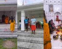 Religion News: सावन की पहली सोमवारी पर कटकमसांडी के सड़वा महादेव मंदिर में जलाभिषेक के लिए लगी श्रद्धालुओं की लंबी कतार