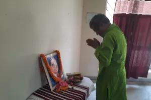 बाबूलाल मरांडी ने बाबा साहेब को दी श्रद्धांजलि, पुलिस की कार्यप्रणाली पर उठाया सवाल