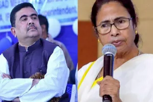 पश्चिम बंगाल  : BJP ने शुभेंदु अधिकारी को नंदीग्राम से ममता बनर्जी के खिलाफ उम्मीदवार बनाया, कुल 57 नाम जारी