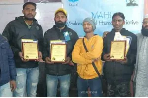 तीन जिंदगी बचाने वाले मोहसिन, साजिद और कलाम ने मानवता की मिसाल पेश की, किए गए सम्मानित