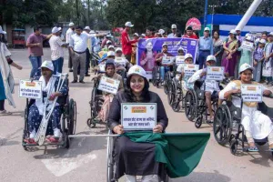 Ranchi News: PWD कोषांग ने दिव्यांगजनों संग किया जागरूकता कार्यक्रम का आयोजन