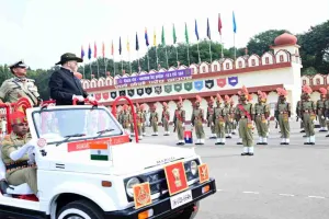 Hazaribagh News: राज्यपाल संतोष गंगवार सीमा सुरक्षा बल के दीक्षांत परेड में हुए शामिल