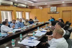 मुख्य सचिव और सेल के चेयरमैन के साथ बोकारो स्टील प्लांट के विभिन्न मसलों को लेकर समन्वय बैठक