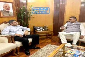 Hazaribagh News: दिल्ली में एनटीपीसी अध्यक्ष से मिले सांसद मनीष जायसवाल, विस्थापितों के मुद्दे को उठाया