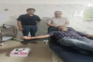 Hazaribagh News: निर्मल जैन के नेतृत्व में लगा द्विदिवसीय रक्तदान शिविर