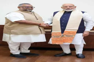 प्रधानमंत्री मोदी से मिले सांसद डॉ. प्रदीप वर्मा, झारखंड के हालात पर की चर्चा