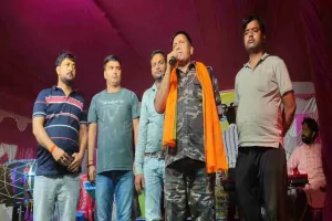 Giridih News: भक्ति जागरण में झूमे सैकड़ों लोग