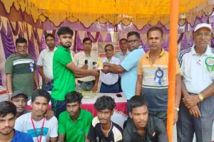 Hazaribagh News: तीन दिवसीय झारखंड खेलो प्रतियोगिता का समापन हुआ खिलाड़ियों को सम्मानित किया गया