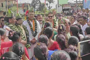 Hazaribagh News: नमो फुटबॉल टूर्नामेंट का हुआ भव्य आगाज़