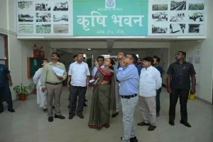 Ranchi news: कृषि मंत्री शिल्पी नेहा तिर्की ने किया कृषि निदेशालय का औचक निरीक्षण 
