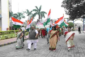 Ranchi News: सरला बिरला पब्लिक स्कूल के छात्रों द्वारा तिरंगा यात्रा का आयोजन 