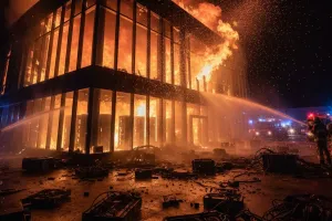 रांची: झारखंड पुलिस डाटा सेंटर में आग, करोड़ों का नुकसान, जांच जारी