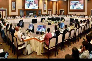 जीएसटी परिषद की 56वीं बैठक में शामिल हुए झारखंड के वित्त मंत्री